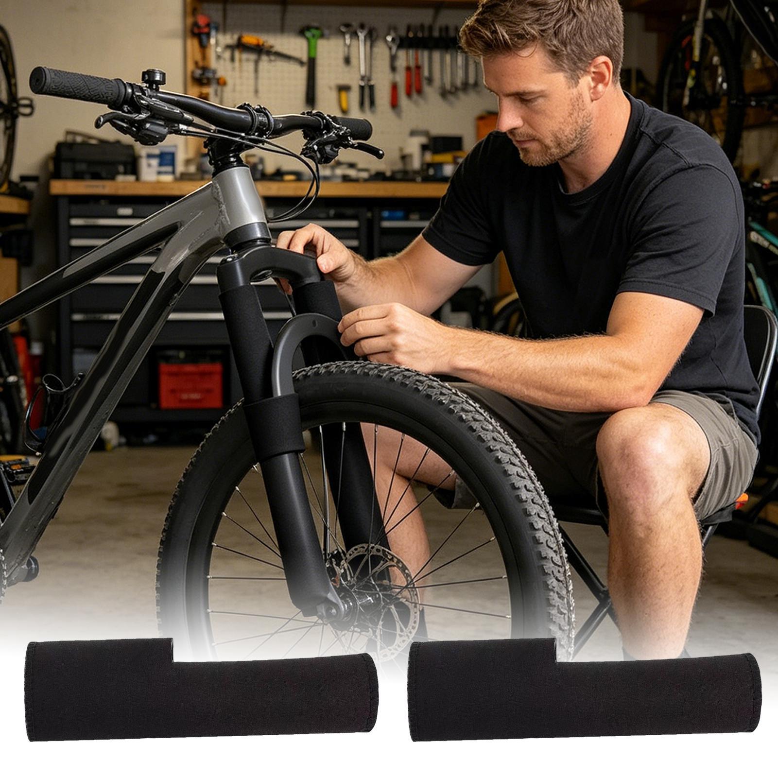 Cycling Gear And Accessories - Beschermhoes voor fietsvork, fietsaccessoire, stofdichte kettingbeschermer