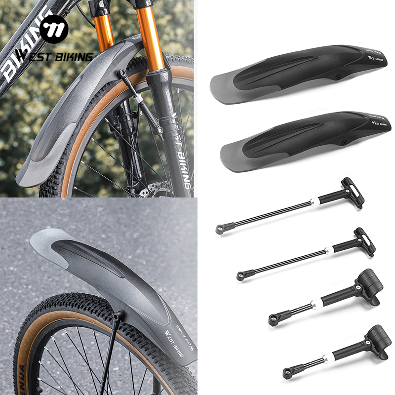 Bike Fender Set - WEST BIKING Mountainbike Spatbord 26-29 Inch