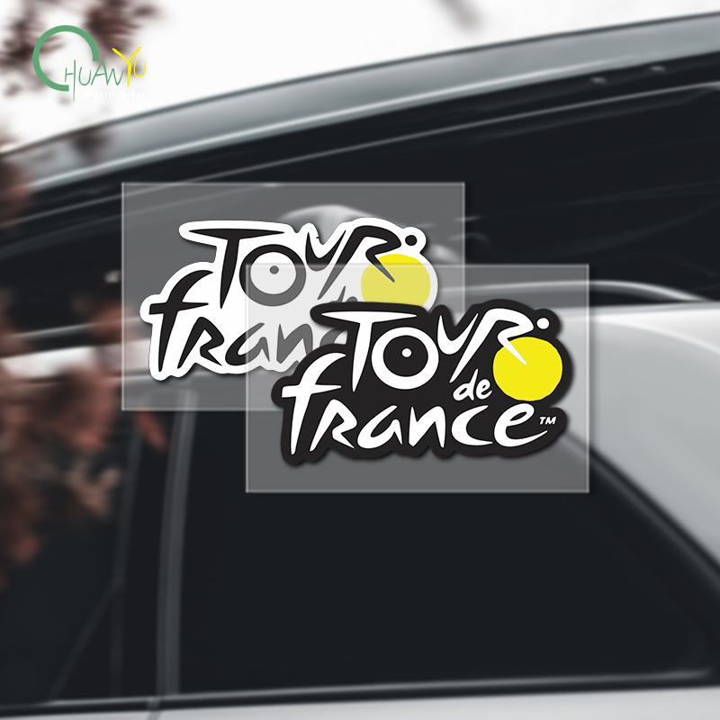 Cycling Gear And Accessories - Tour de France logo sticker voor