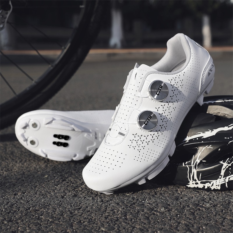 Road Bike Cleats - MTB Fietschoenen Heren Cleatschoenen Platte Pedalen