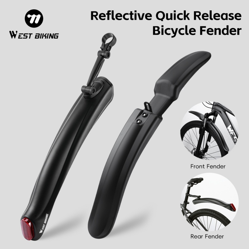 Bike Fender Set - WEST BIKING Reflecterende Fiets Spatbord Quick