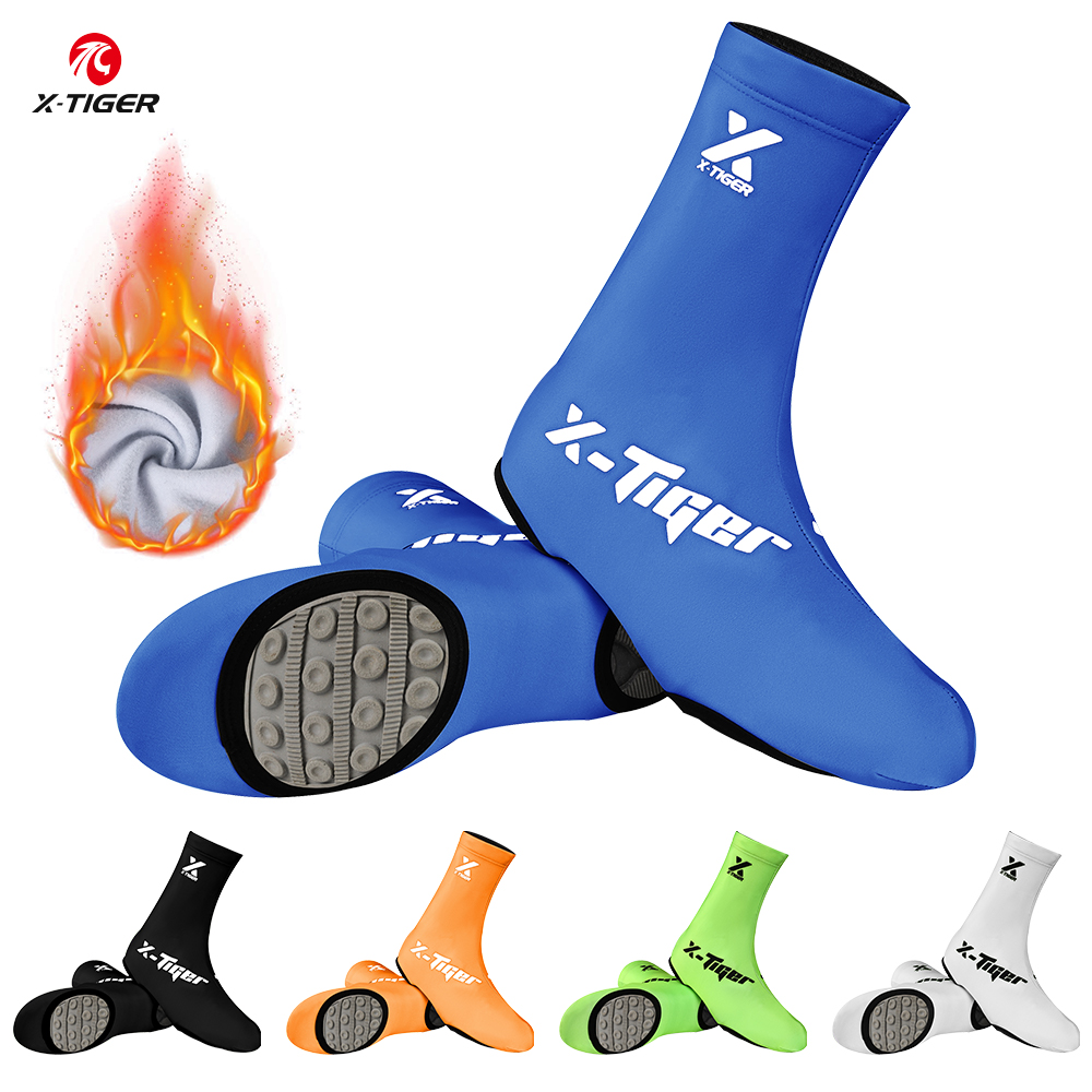Cycling Shoe Insoles - X-TIGER Winter Fietsen Overschoen Thermische Fleece
