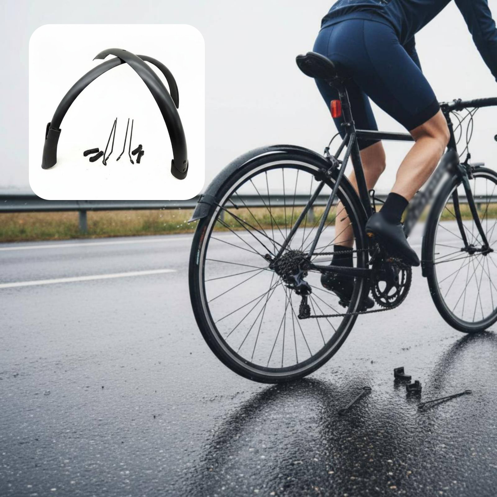 451 wielspatbordset Roestbeste - Bike Fender Set recensie en prijs
