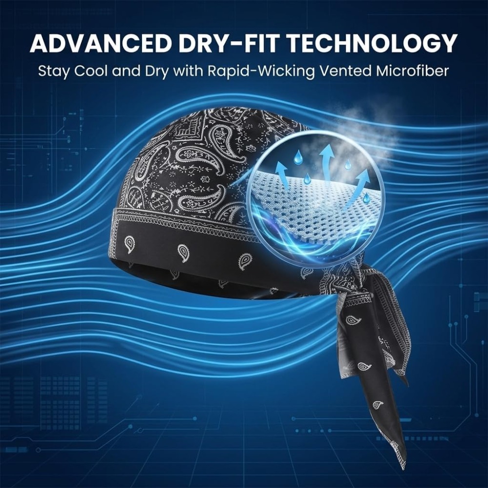 1-5 Stuks Cooling Skull Cap He - Cycling Gear And Accessories recensie en prijs