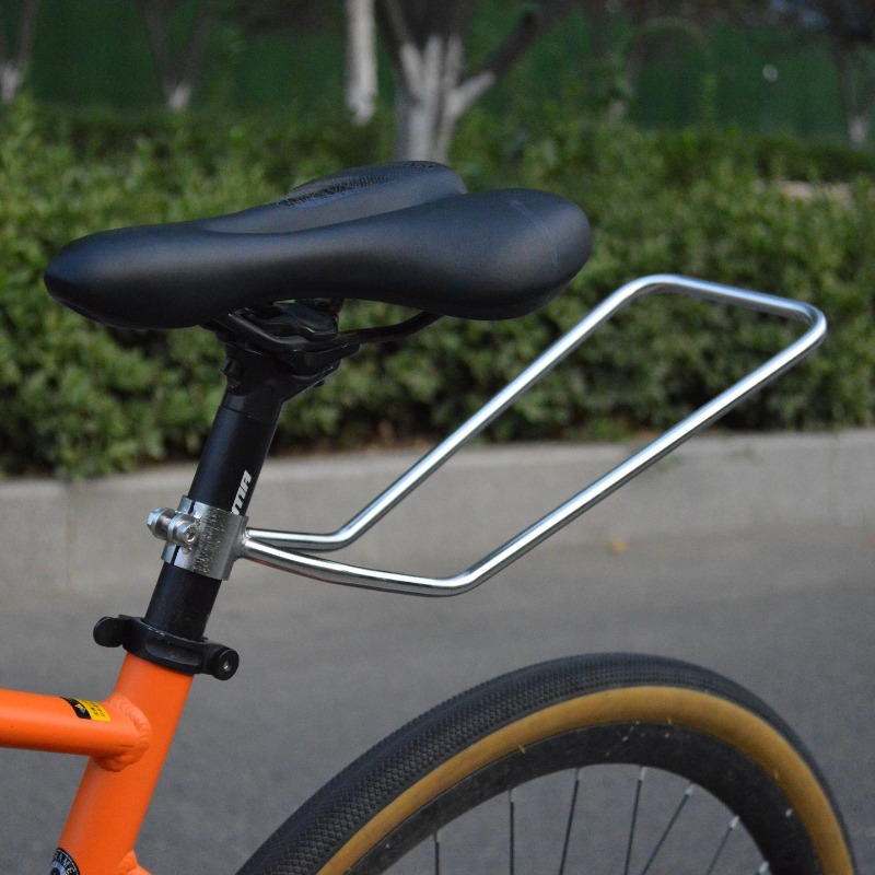 304 roestvrijstalen fietsachte - Bike Cargo Rack recensie en prijs
