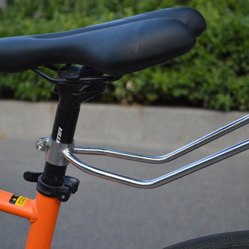 304 roestvrijstalen fietsachte - Bike Cargo Rack recensie en prijs