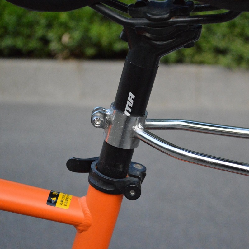304 roestvrijstalen fietsachte - Bike Cargo Rack recensie en prijs