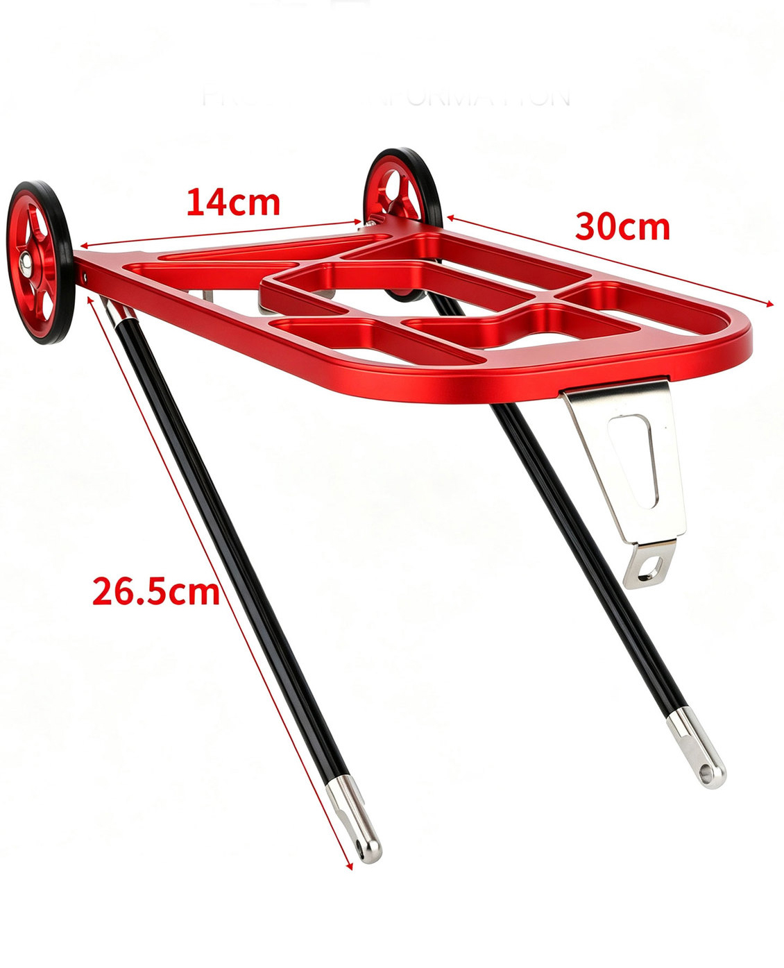 Voor Brompton vouwfiets alumin - Bike Cargo Rack recensie en prijs