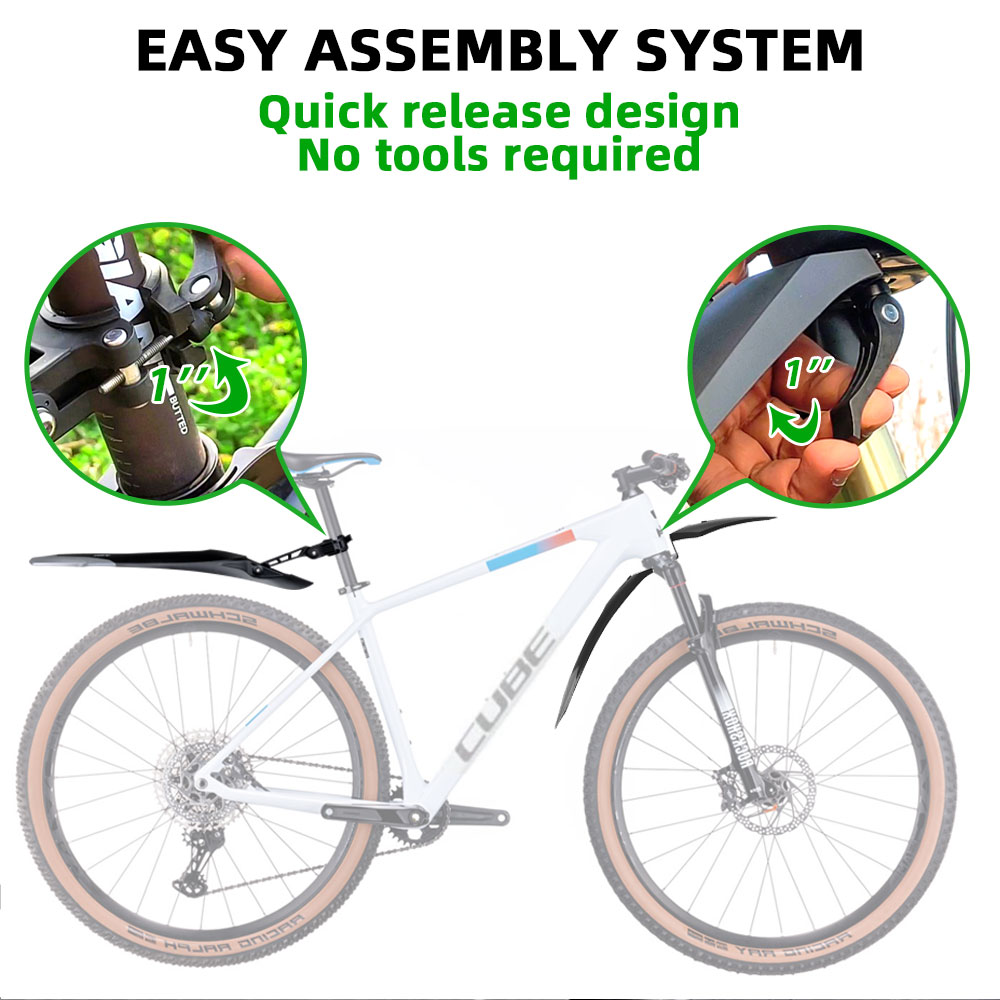 RBRL MTB Fiets Spatbord Snelko - Bike Fender Set recensie en prijs
