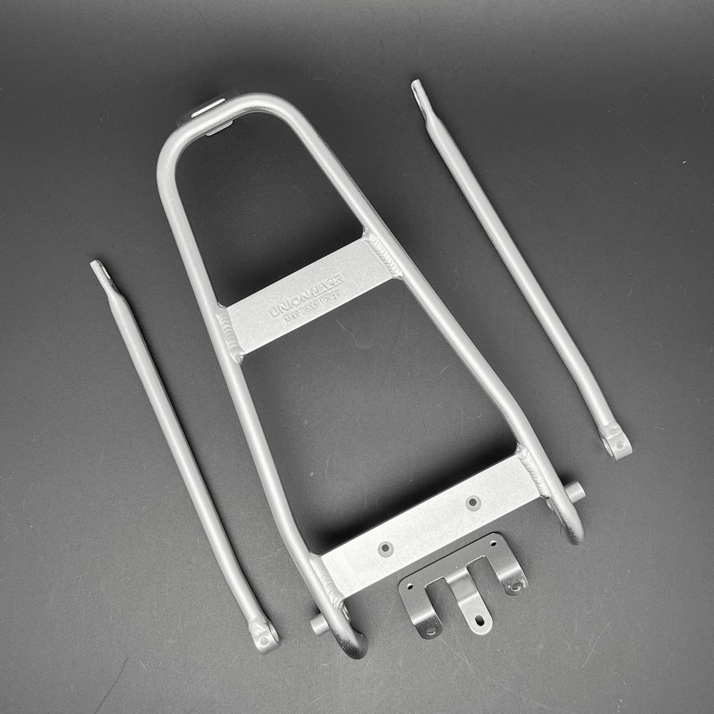 Unionjack aluminium bagagedrag - Bike Cargo Rack recensie en prijs