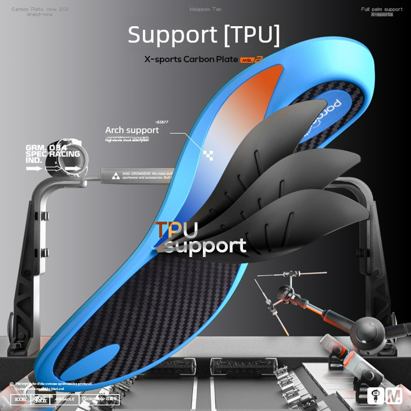 Volledige voet carbon fiber sp - Cycling Shoe Insoles recensie en prijs