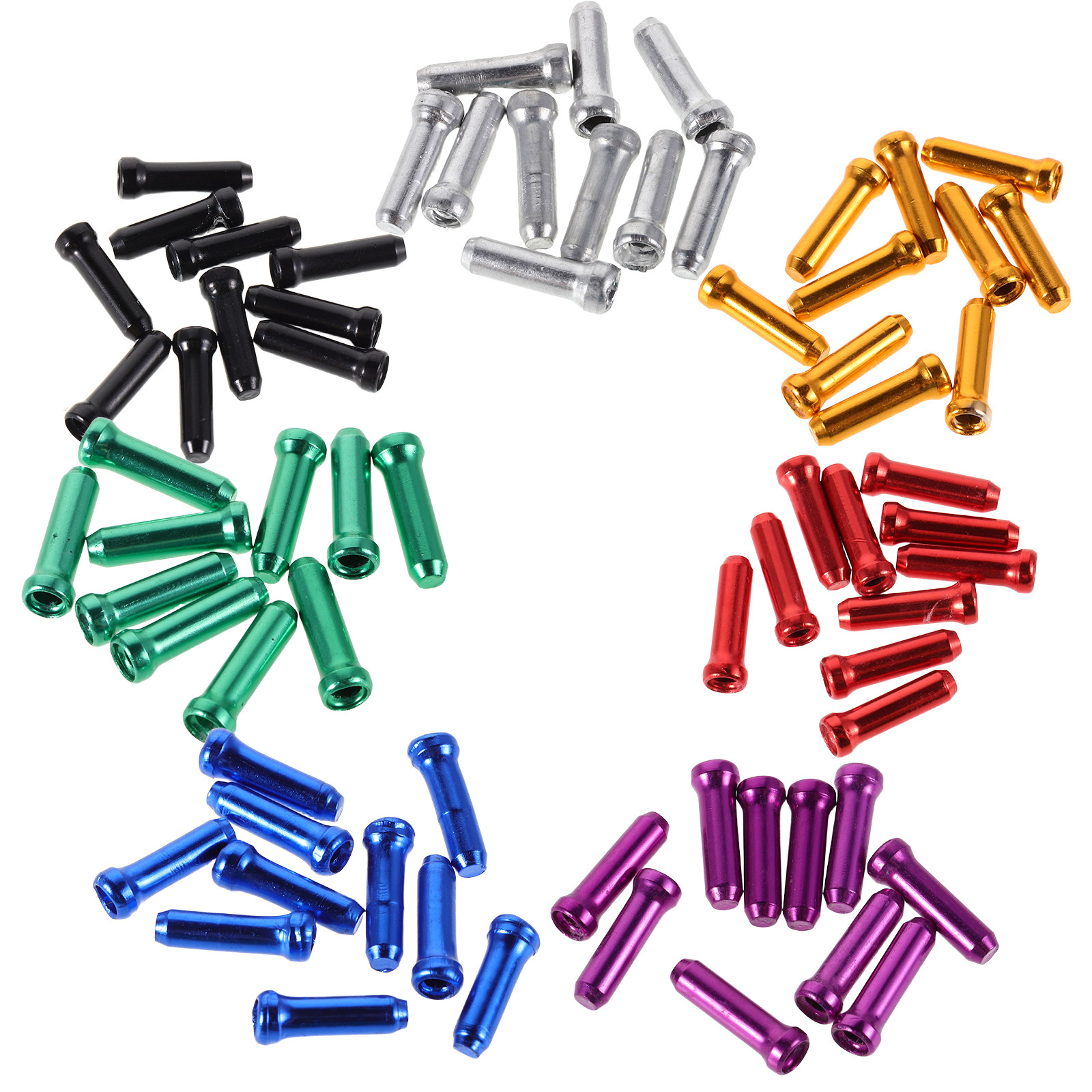 80 stuks fietskabeluiteinden,  - Cycling High Gear recensie en prijs