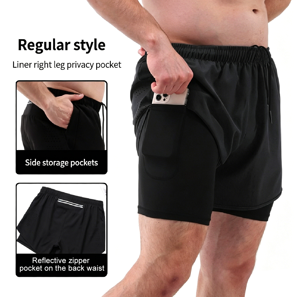 2-in-1 hardloopshorts met hoge - Cycling High Gear recensie en prijs