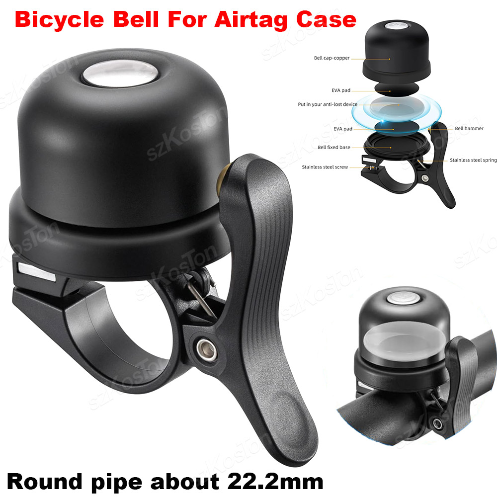 Fietsbel voor Apple AirTag Ver - Bike Bell recensie en prijs