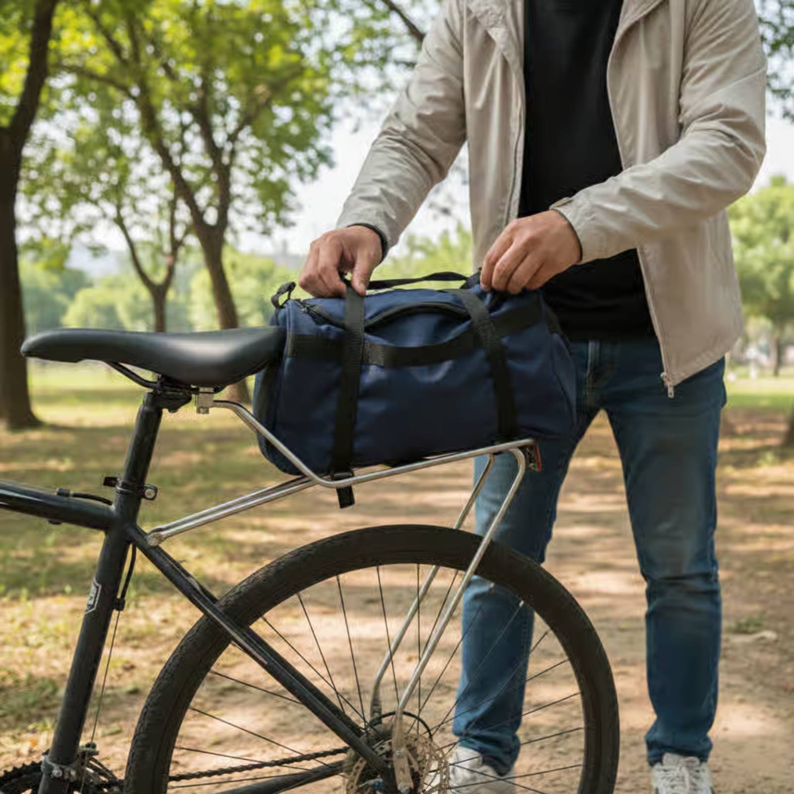 Fietsachterdrager Eenvoudige i - Bike Cargo Rack recensie en prijs